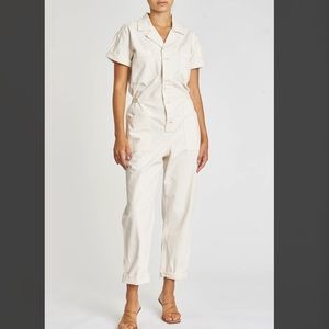 Grover Short Sleeve Field Suit Antique White